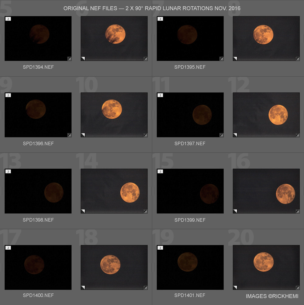 november 2016 original RAW NEF lunar files, images by Rick Hemi
