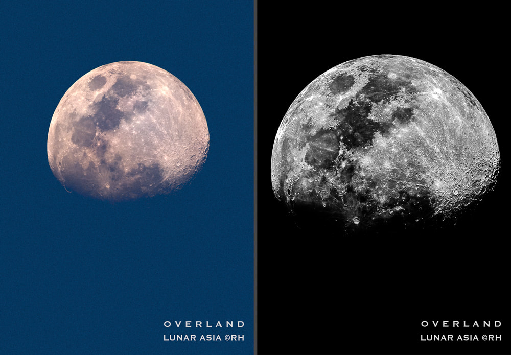 overland travel asia 2020s, lunar captures asia 2020s, DSLR images by Rick Hemi