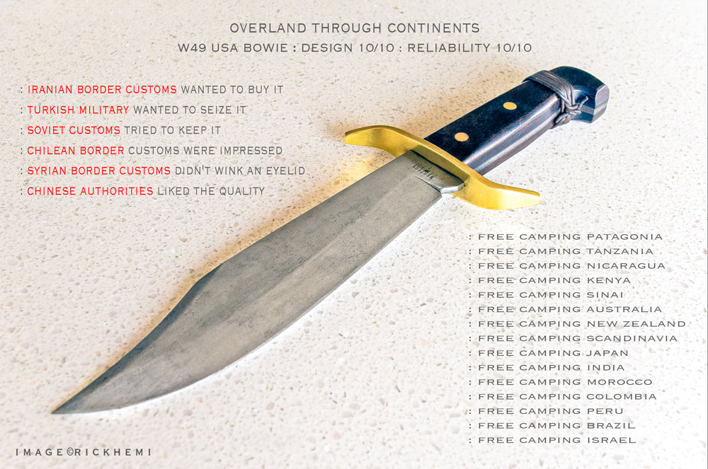 About page Rick Hemi, overland-travel, survival outdoors camping blade, image by Rick Hemi